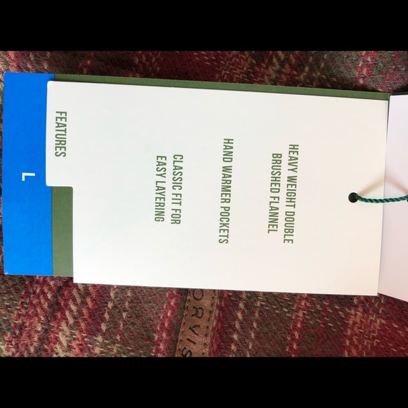 Orvis LS Flannel Shirt NWT - Picture 6 of 6